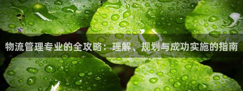 旺财28退款教程：物流管理专业的全攻