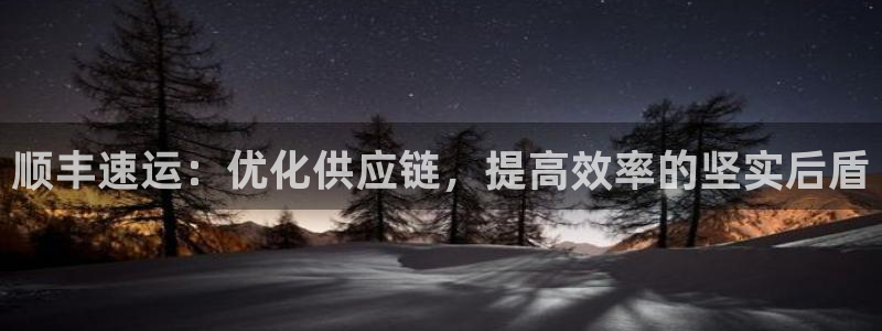 旺财28app官网少林足球：顺丰速运
